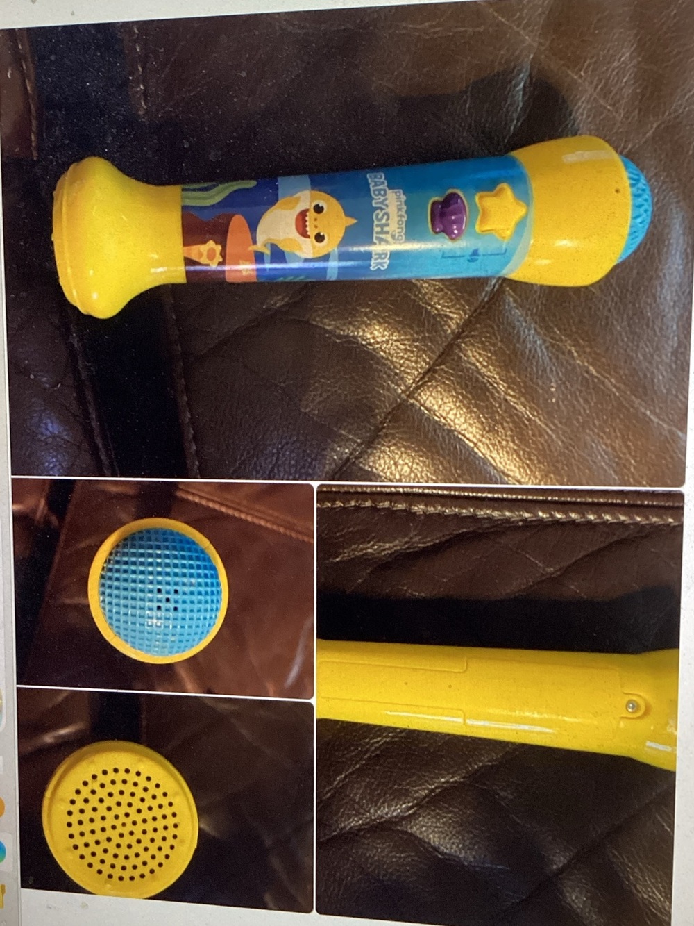 Pink Fong Baby Shark Microphone - Sing along